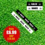 Newcastle United Wristband – Black and White NUFC band